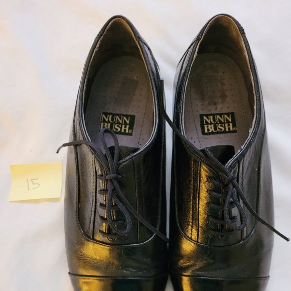 Nunn Bush Men's Italian style Cap Toe Dress shoes (15) - Picture 13 of 15